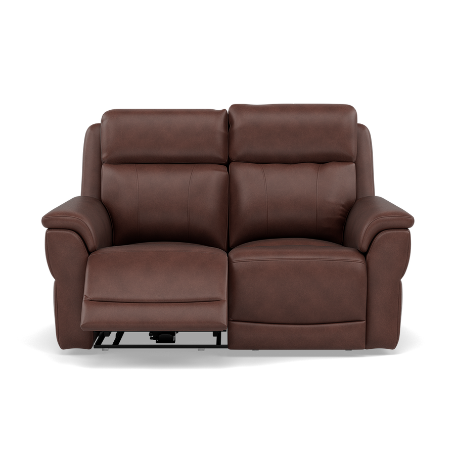 Juno 2 Seater Recliner Sofa - 2 Seater Power Recliner Sofa with USB Cat 55 - Power Recliner with USB Sterling Home 1 Cat-55/27 Seattle Chestnut