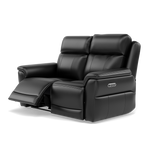 Juno 2 Seater Recliner Sofa - 2 Seater Power Recliner Sofa with USB Cat 55 - Power Recliner with USB — Cat-55/72 New Club Dark Grey, gallery image 3