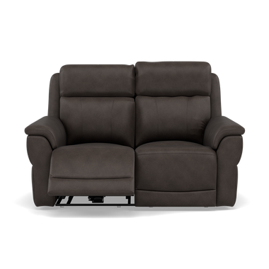 Juno 2 Seater Recliner Sofa - 2 Seater Power Recliner Sofa with USB Cat 55 - Power Recliner with USB Sterling Home 2 Cat-55/37 Seattle Mahogany