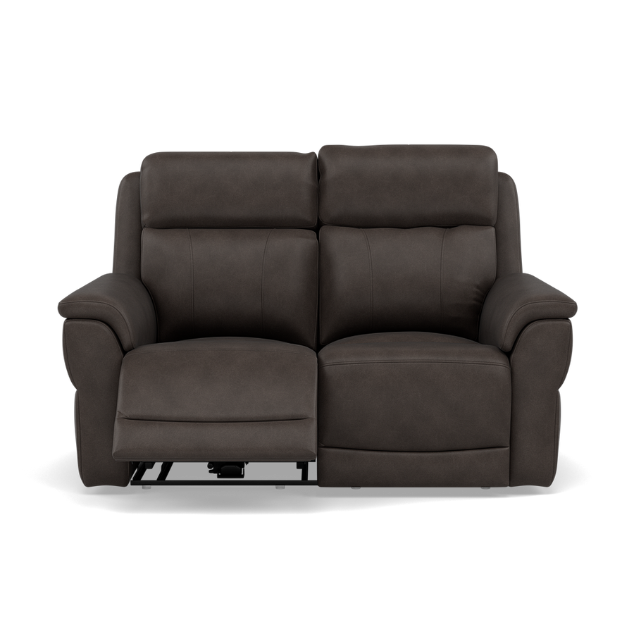 Juno 2 Seater Recliner Sofa - 2 Seater Power Recliner Sofa with USB Cat 55 - Power Recliner with USB Sterling Home 2 Cat-55/37 Seattle Mahogany