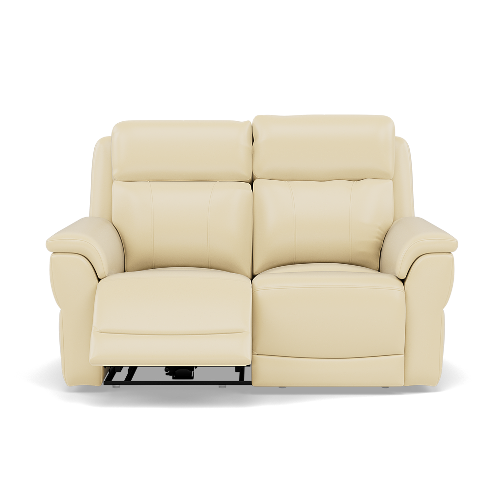 Juno 2 Seater Recliner Sofa - 2 Seater Power Recliner Sofa with USB Cat 60 - Power Recliner with USB 2 Seater Sofas Sterling Home 3 Cat-60/02 Montana Cool Cream