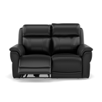 Juno 2 Seater Recliner Sofa - 2 Seater Power Recliner Sofa with USB Cat 60 - Power Recliner with USB 2 Seater Sofas Sterling Home 19 Cat-60/22 Montana Jet Black