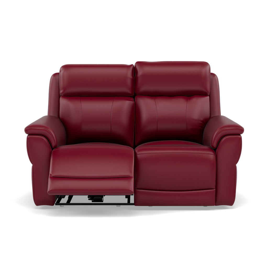 Juno 2 Seater Recliner Sofa - 2 Seater Power Recliner Sofa with USB Cat 60 - Power Recliner with USB 2 Seater Sofas Sterling Home 12 Cat-60/13 Montana Cranberry