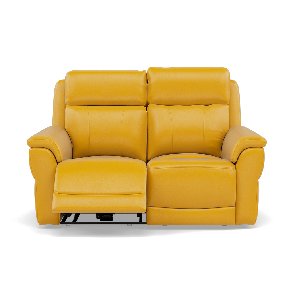 Juno 2 Seater Recliner Sofa - 2 Seater Power Recliner Sofa with USB Cat 60 - Power Recliner with USB 2 Seater Sofas Sterling Home 10 Cat-60/10 Montana Sunburst