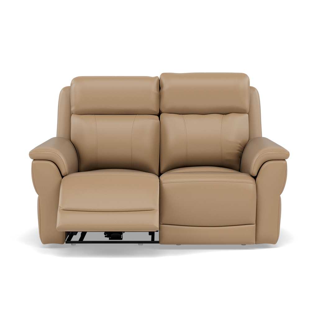 Juno 2 Seater Recliner Sofa - 2 Seater Power Recliner Sofa with USB Cat 60 - Power Recliner with USB 2 Seater Sofas Sterling Home 6 Cat-60/06 Montana Barley