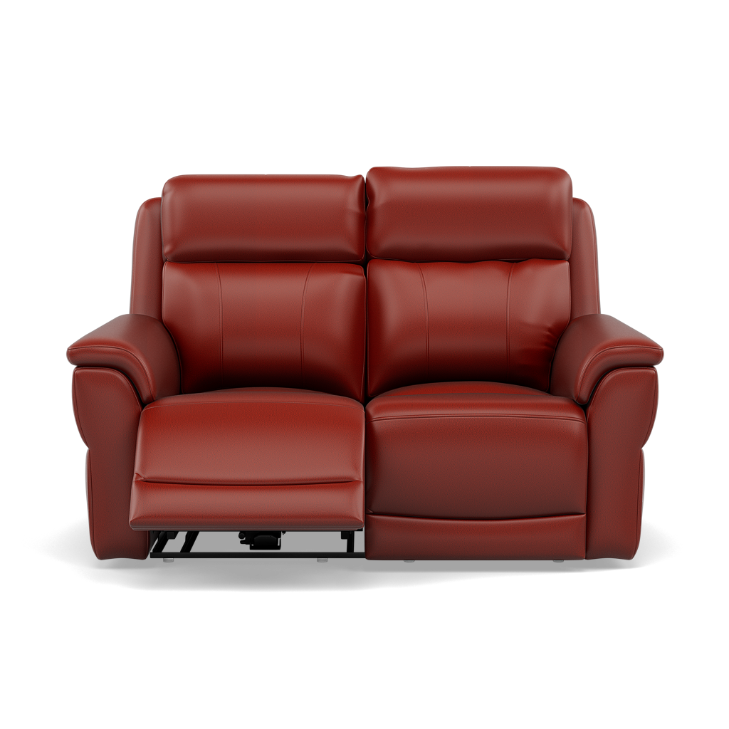 Juno 2 Seater Recliner Sofa - 2 Seater Power Recliner Sofa with USB Cat 60 - Power Recliner with USB 2 Seater Sofas Sterling Home 11 Cat-60/11 Montana Flame