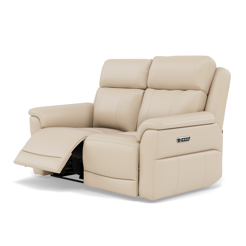 Juno 2 Seater Recliner Sofa - 2 Seater Power Recliner Sofa with USB Cat 60 - Power Recliner with USB — Cat-60/05 Montana Bone China, gallery image 3