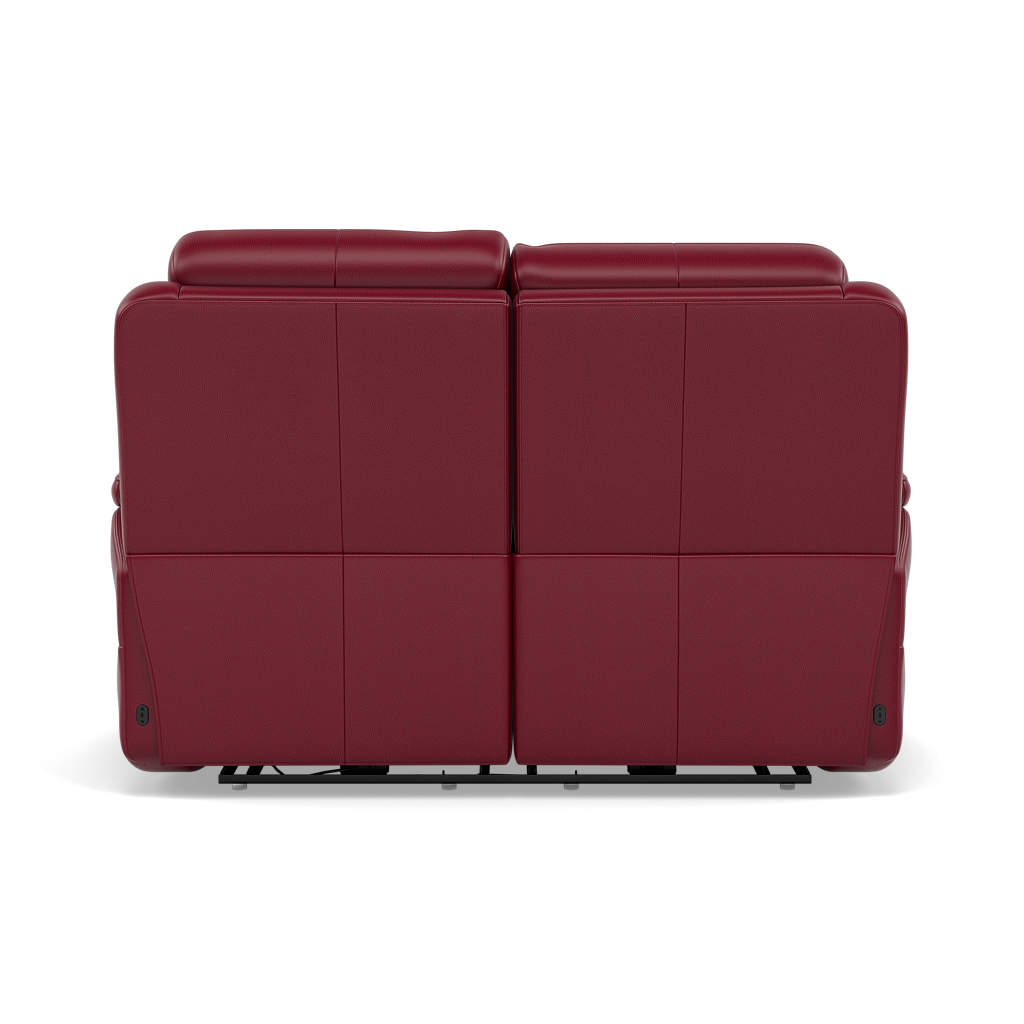 Juno 2 Seater Recliner Sofa - 2 Seater Power Recliner Sofa with USB Cat 60 - Power Recliner with USB — Cat-60/13 Montana Cranberry, gallery image 2