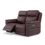 Juno 2 Seater Recliner Sofa - 2 Seater Power Recliner Sofa with USB Cat 60 - Power Recliner with USB — Cat-60/15 Montana Ruby, gallery image 3