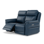 Juno 2 Seater Recliner Sofa - 2 Seater Power Recliner Sofa with USB Cat 60 - Power Recliner with USB — Cat-60/17 Montana Ocean, gallery image 3