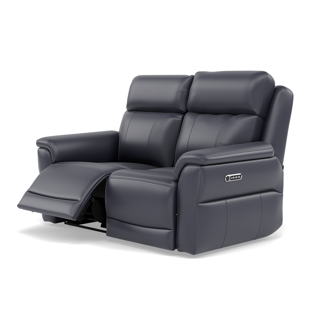 Juno 2 Seater Recliner Sofa - 2 Seater Power Recliner Sofa with USB Cat 60 - Power Recliner with USB — Cat-60/18 Montana Lavender Grey, gallery image 3