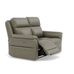 Juno 2 Seater Recliner Sofa - 2 Seater Power Recliner Sofa with USB Cat 60 - Power Recliner with USB — Cat-60/20 Montana Pewter, gallery image 1
