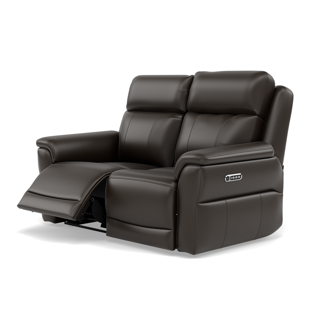 Juno 2 Seater Recliner Sofa - 2 Seater Power Recliner Sofa with USB Cat 60 - Power Recliner with USB — Cat-60/21 Montana Storm, gallery image 3