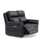 Juno 2 Seater Recliner Sofa - 2 Seater Power Recliner Sofa with USB Cat 60 - Power Recliner with USB — Cat-60/24 Montana Navy, gallery image 1