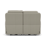 Juno 2 Seater Recliner Sofa - 2 Seater Power Recliner Sofa with USB Cat 60 - Power Recliner with USB — Cat-60/28 Montana New Grey, gallery image 2