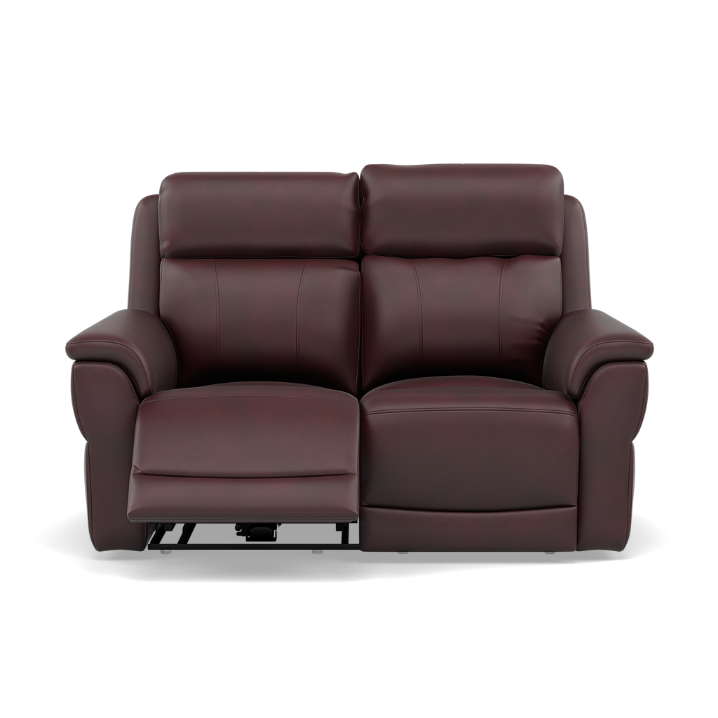 Juno 2 Seater Recliner Sofa - 2 Seater Power Recliner Sofa with USB Cat 60 - Power Recliner with USB 2 Seater Sofas Sterling Home 13 Cat-60/15 Montana Ruby