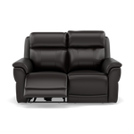 Juno 2 Seater Recliner Sofa - 2 Seater Power Recliner Sofa with USB Cat 60 - Power Recliner with USB 2 Seater Sofas Sterling Home 9 Cat-60/09 Montana Black Coffee
