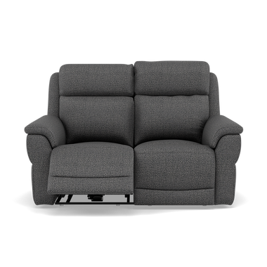 Juno 2 Seater Recliner Sofa - 2 Seater Power Recliner Sofa with USB F8 - Power Recliner with USB 2 Seater Sofas Sterling Home 9 Hopsack Charcoal 70006