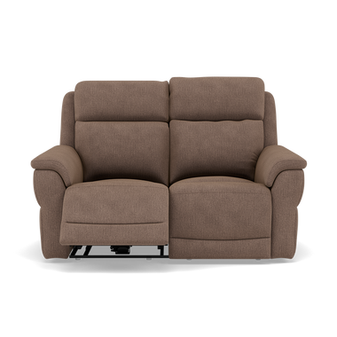 Juno 2 Seater Recliner Sofa - 2 Seater Power Recliner Sofa with USB F8 - Power Recliner with USB