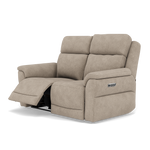 Juno 2 Seater Recliner Sofa - 2 Seater Power Recliner Sofa with USB F8 - Power Recliner with USB — Darwin Mink 50366, gallery image 3