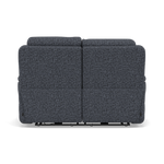 Juno 2 Seater Recliner Sofa - 2 Seater Power Recliner Sofa with USB F8 - Power Recliner with USB — Hopsack Midnight 70005, gallery image 2