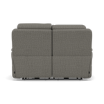 Juno 2 Seater Recliner Sofa - 2 Seater Power Recliner Sofa with USB F8 - Power Recliner with USB — Hopsack Platinum 70003, gallery image 2