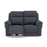 Juno 2 Seater Recliner Sofa - 2 Seater Power Recliner Sofa with USB F8 - Power Recliner with USB 2 Seater Sofas Sterling Home 9 Hopsack Midnight 70005