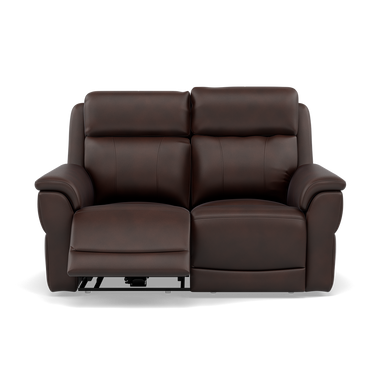 Juno 2 Seater Recliner Sofa - 2 Seater Sofa 2 Power Recliners Lumbar Support Cat 60 - Power with Power Lumbar & USB 2 Seater Sofas Sterling Home 8 Cat-60/08 Montana Chocolate