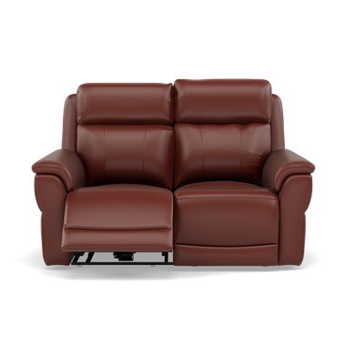 Juno 2 Seater Recliner Sofa - 2 Seater Sofa 2 Power Recliners Lumbar Support Cat 60 - Power with Power Lumbar & USB 2 Seater Sofas Sterling Home 7 Cat-60/07 Montana Butterscotch