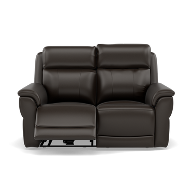 Juno 2 Seater Recliner Sofa - 2 Seater Sofa 2 Power Recliners Lumbar Support Cat 60 - Power with Power Lumbar & USB 2 Seater Sofas Sterling Home 18 Cat-60/21 Montana Storm