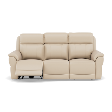 Juno 3 Seater Recliner Sofa - 3 Seater Power Recliner Sofa with USB Cat 60 - Power Recliner with USB 3 Seater Sofas Sterling Home 5 Cat-60/05 Montana Bone China