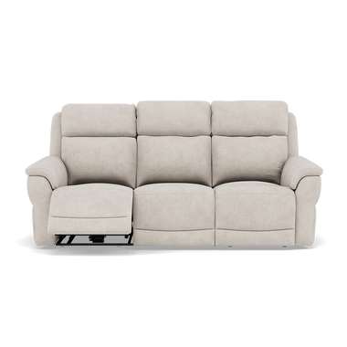 Juno 3 Seater Recliner Sofa - 3 Seater Power Recliner Sofa with USB F8 - Power Recliner with USB