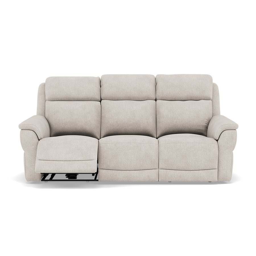 Juno 3 Seater Recliner Sofa - 3 Seater Power Recliner Sofa with USB F8 - Power Recliner with USB