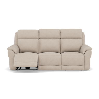 Juno 3 Seater Recliner Sofa - 3 Seater Power Recliner Sofa with USB F8 - Power Recliner with USB