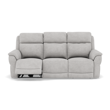 Juno 3 Seater Recliner Sofa - 3 Seater Power Recliner Sofa with USB F8 - Power Recliner with USB