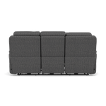 Juno 3 Seater Recliner Sofa - 3 Seater Power Recliner Sofa with USB F8 - Power Recliner with USB — Hopsack Charcoal 70006, gallery image 2