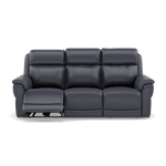 Juno 3 Seater Recliner Sofa - 3 Seater Sofa 2 Power Recliners Lumbar Support Cat 60 - Power with Power Lumbar & USB 3 Seater Sofas Sterling Home 16 Cat-60/18 Montana Lavender Grey