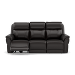 Juno 3 Seater Recliner Sofa - 3 Seater Sofa 2 Power Recliners Lumbar Support Cat 60 - Power with Power Lumbar & USB 3 Seater Sofas Sterling Home 9 Cat-60/09 Montana Black Coffee