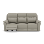 Juno 3 Seater Recliner Sofa - 3 Seater Sofa 2 Power Recliners Lumbar Support Cat 60 - Power with Power Lumbar & USB 3 Seater Sofas Sterling Home 22 Cat-60/28 Montana New Grey