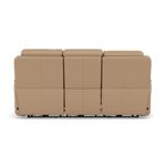 Juno 3 Seater Recliner Sofa - 3 Seater Sofa 2 Power Recliners Lumbar Support Cat 60 - Power with Power Lumbar & USB — Cat-60/06 Montana Barley, gallery image 2