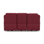 Juno 3 Seater Recliner Sofa - 3 Seater Sofa 2 Power Recliners Lumbar Support Cat 60 - Power with Power Lumbar & USB — Cat-60/13 Montana Cranberry, gallery image 2