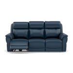 Juno 3 Seater Recliner Sofa - 3 Seater Sofa 2 Power Recliners Lumbar Support Cat 60 - Power with Power Lumbar & USB 3 Seater Sofas Sterling Home 15 Cat-60/17 Montana Ocean