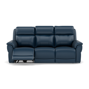 Juno 3 Seater Recliner Sofa - 3 Seater Sofa 2 Power Recliners Lumber Support Cat 60 - Power with Power Lumbar & USB 3 Seater Sofas Sterling Home 14 Cat-60/17 Montana Ocean