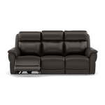 Juno 3 Seater Recliner Sofa - 3 Seater Sofa 2 Power Recliners Lumbar Support Cat 60 - Power with Power Lumbar & USB 3 Seater Sofas Sterling Home 18 Cat-60/21 Montana Storm