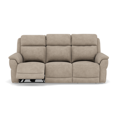 Juno 3 Seater Recliner Sofa - 3 Seater Sofa 2 Power Recliners Lumbar Support F8 - Power with Power Lumbar & USB 3 Seater Sofas Sterling Home 1 Darwin Mink 50366