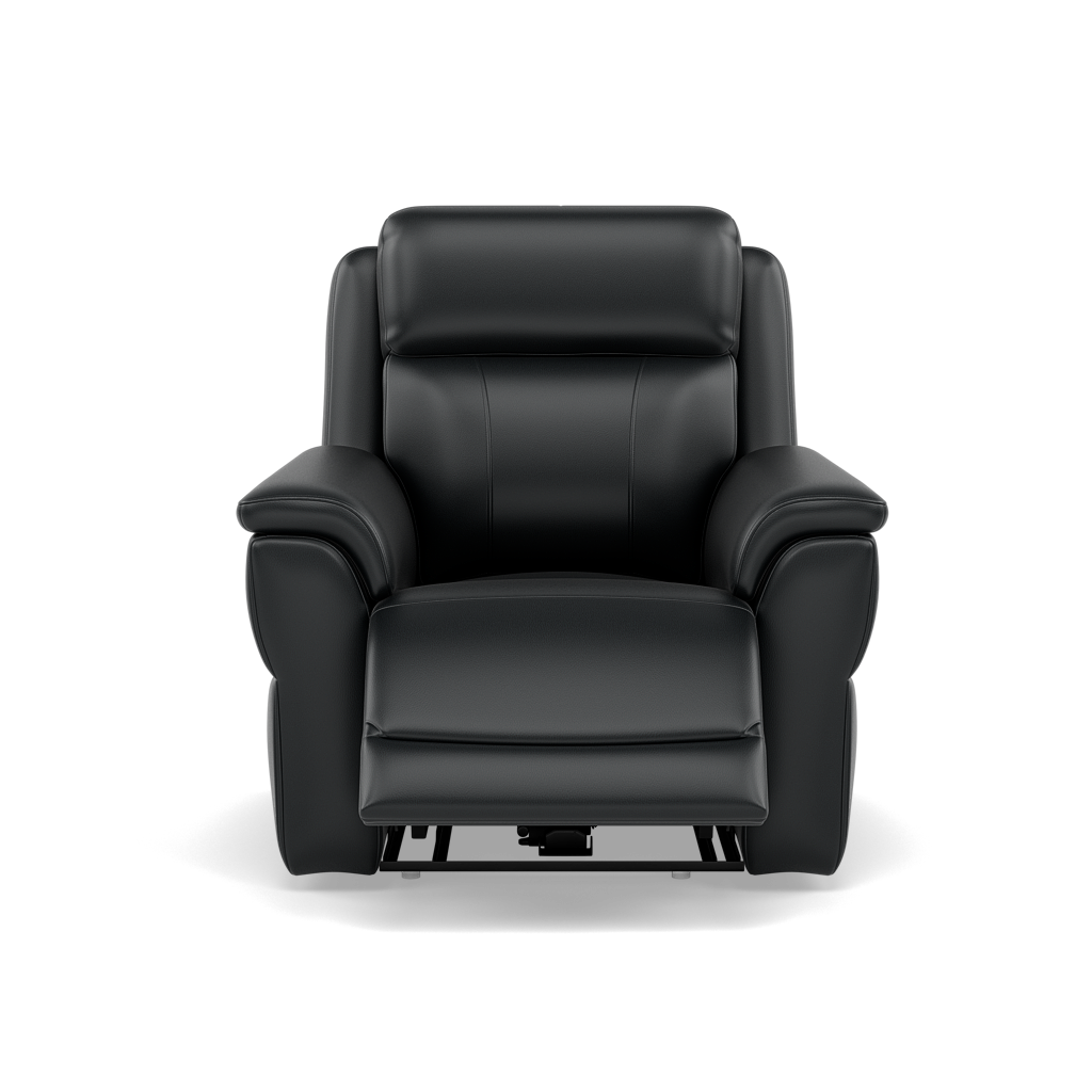 Juno Recliner Armchair - Power Recliner Armchair with USB Cat 60 - Power Recliner with USB Sterling Home 21 Cat-60/25 Montana Charcoal