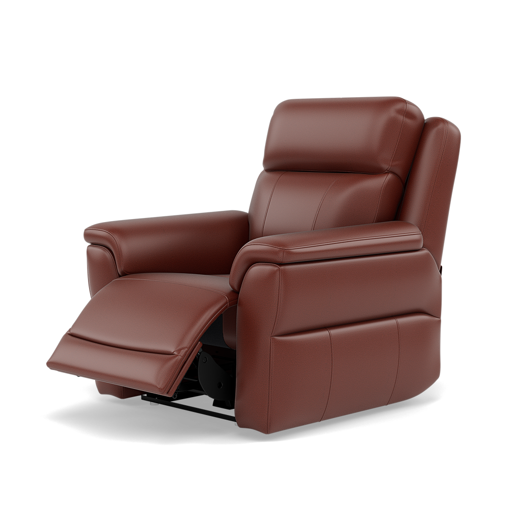 Juno Recliner Armchair - Power Recliner Armchair with USB Cat 60 - Power Recliner with USB — Cat-60/07 Montana Butterscotch, gallery image 3