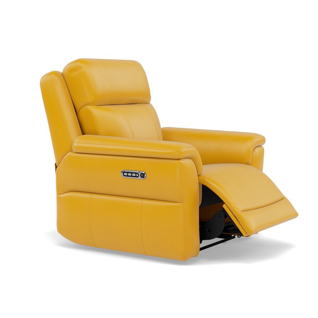 Juno Recliner Armchair - Power Recliner Armchair with USB Cat 60 - Power Recliner with USB — Cat-60/10 Montana Sunburst, gallery image 1