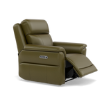 Juno Recliner Armchair - Power Recliner Armchair with USB Cat 60 - Power Recliner with USB — Cat-60/16 Montana Oregano, gallery image 1