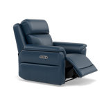 Juno Recliner Armchair - Power Recliner Armchair with USB Cat 60 - Power Recliner with USB — Cat-60/17 Montana Ocean, gallery image 1